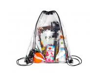 Custom Transparent PVC DrawString Backpack
