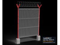 358 High Security Fence with Y post