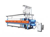 Filter Press with Automatic Filter Cloth Cleaning