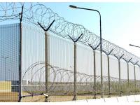 HIGH SECURITY WITH RAZOR WIRE 358 SECURITY FENCE