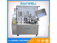 How does the tube filling and sealing machine work?