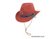 WOOL FELT HATS, Wool Felt Fedora Hats Classic, Wool Felt Fedora Hats For Headwear