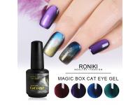 RONIKI Magic Box Cat Eye Gel Polish,Cat Eye Gel,3D Cat Eye Nail Gel Polish,Variety Cat Eye Gel