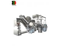 V shaped mixer mixing production line