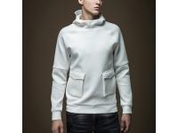 Wholesale Custom Solid Color Blank Cotton Pullover No Brand Name Hoodies for Men