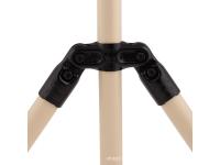 Coasted pipe black metal joint