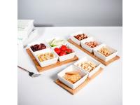 Small size appetizer ceramic plates