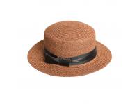 paper braid boater hat