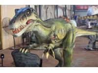 medium size animatronic dinosaur with movement simulation for indoor display