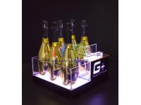 6 Bottles Champagne LED Ice Bucket with Gold Mirror  6 Bottles LED Ice Bucket wholesale