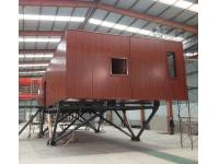 Prefab tiny glass container Mobile Prefab Container Coffee Shop/Office/House