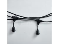 Outdoor commercial weatherproof string light