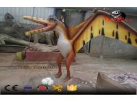 Standing pterosaur simulation animatronic dinosaur