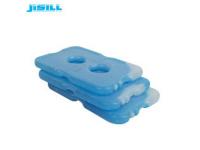 OEM / ODM Freezer Cool Packs Cooling Gel Pack Transparent White With Blue Liquid