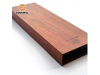 Decorative Linear Pipe U Shaped Suspended Aluminum Metal False Square Tube 