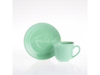 Green design ceramic set plates