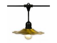 CE LISTED, E27, 10 SUSPENDED SOCKET, OUTDOOR COMMERCIAL WEATHERPROOF STRING LIGHT, S14 BULBS, 10M CORD