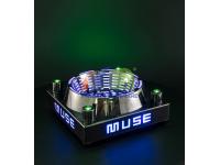 Arena Champagne Bottle Glorifier with Laser Lighting  LED bottle presenter