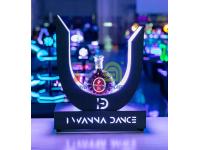 U Shape Bottle Glorifier  LED bottle presenter for nightclub