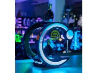C Shape Bottle Glorifier with Laser Lighting  bottle display for night club