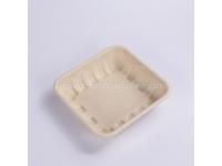 100% biodegradable sugarcane bagasse tray disposable paper kids party supplies tray 