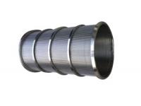 Rotating Wedge Wire Juice Cylinder Rotary Drum Screen Wedge Wire Trommel  Wedge Wire Screen