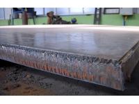 Explosion-bonded Clad Plate