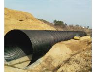 Steel irrigation culvert pipe