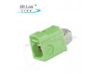 Fakra N Female Right Angle Crimp Solder Connector for RG174 RG316 Cable SHM.900.0003-4.N