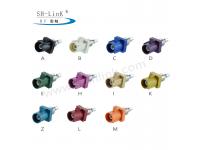 Waterproof FAKRA male connector for 1.37 pigtail cable connector