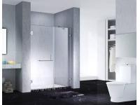 Fashion Design Frameless Slimline Rectangle Shower Enclosure With Pivot Door, AB 6231