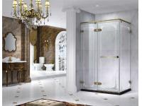 Semi Frameless Rectangle Shower Enclosure With Pivot Door, AB 6231-2