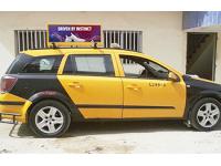 Double Sided P5mm Car Roof Sign In Cote d'Ivoire   Taxi Topper Display