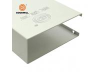 Decorative Linear Pipe U Shaped Suspended Aluminum Metal False Square Tube Baffle Ceiling 