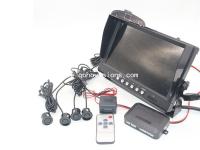 7inch Quad Monitor with 128GB SD slot,Radar system and Rear view camera system