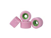pu wheels for skate board 70*45  PU Wheels   pink pu pulley for skateboard