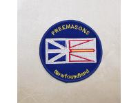 Masonic Embroidery patches Iron On Sew