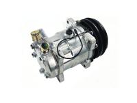 Universal AC Compressor with Black 2PK Clutch Sanden 508 5H14 R134A