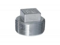SQUARE PLUG  Threaded Fitting   Stainless Steel Square Plug China