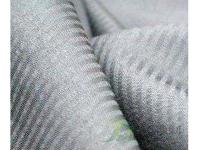 cotton herringbone dyed fabric