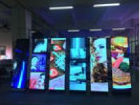2018 New HD poster P3 Led advertising screen led mirror screen led stand poster