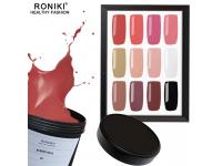 RONIKI RUBBER BASE GEL POLISH,Rubber Base Gel Polish,No Wipe Rubber Base Gel,Nail Art Gel