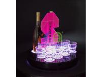 Whiskey Glass LED Serving Tray  LED Serving Tray for Whiskey  Serving Tray 
