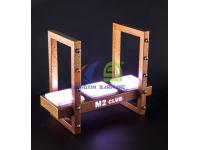 Antique Rusty Effect Snack Dish LED Serving Tray    acrylic shot glass serving tray