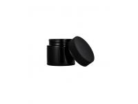 Black Child Resistant Glass Jars