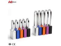 76mm Aluminum Steel Shackle Safety Padlocks EP-8551A   Metal Body Padlock