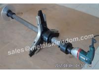  DN100-400mm 4"-16" MJ400 Portable Globe&Relief Valve Grinding Machine 