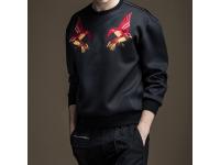 Custom Logo Printed Tech Fleece Mens Crewneck Fashion Oversized Sweatshirts