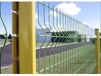 Components and surface treatment of stadium fence