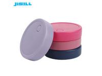 Portable Round Custom Gel Can Cooler Holder with Environment HDPE Materials